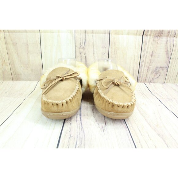 L.L. Bean wicked good tan shearling slippers size 8 - Picture 4 of 8